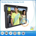 Support WiFi or 3G network 19 inch LCD display car/bus advertising